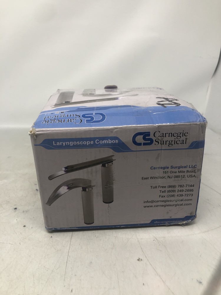Carnegie Surgical MAC 3 + MEDIUM HANDLE LED Combo Laryngoscope