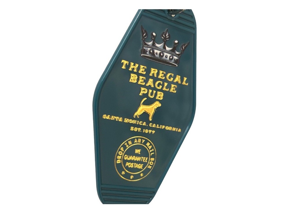 THREES COMPANY inspired Regal Beagle pub keytag