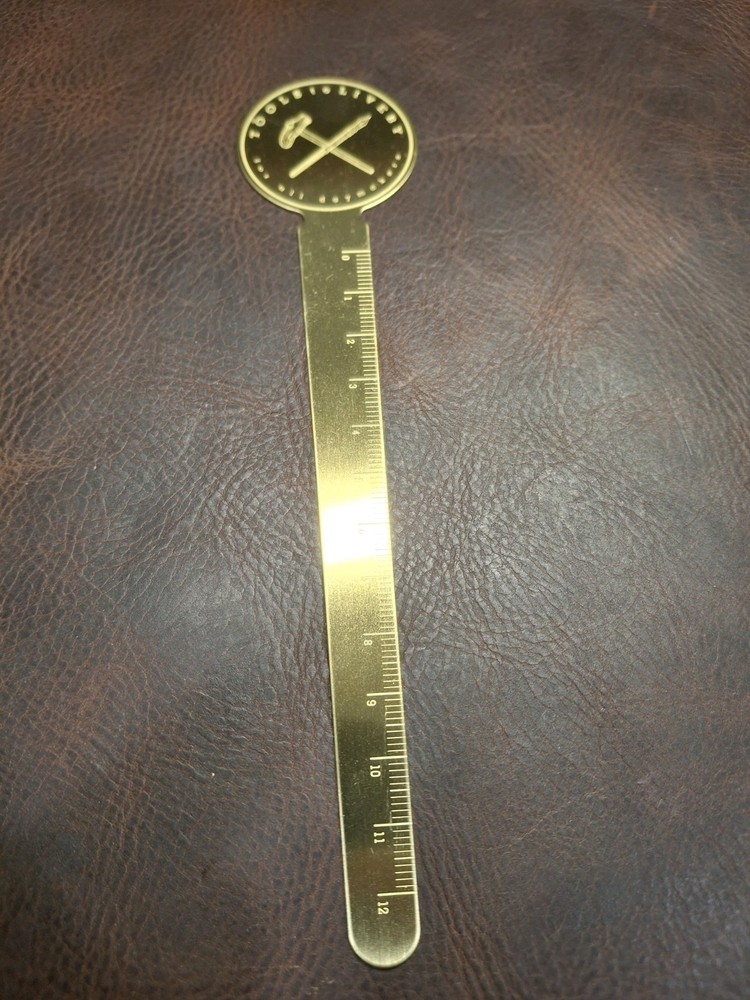 Tools To Liveby Brass Stationary Ruler
