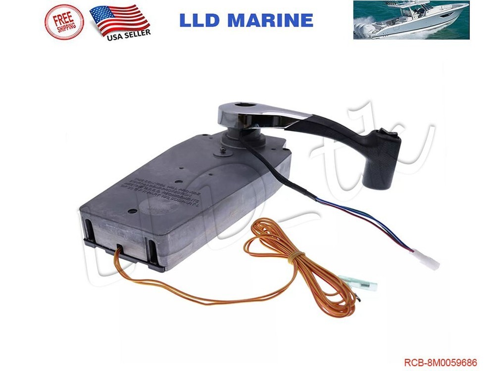 Remote Control Box Mercury Outboard Single Engine 8M0059686 Top Mount