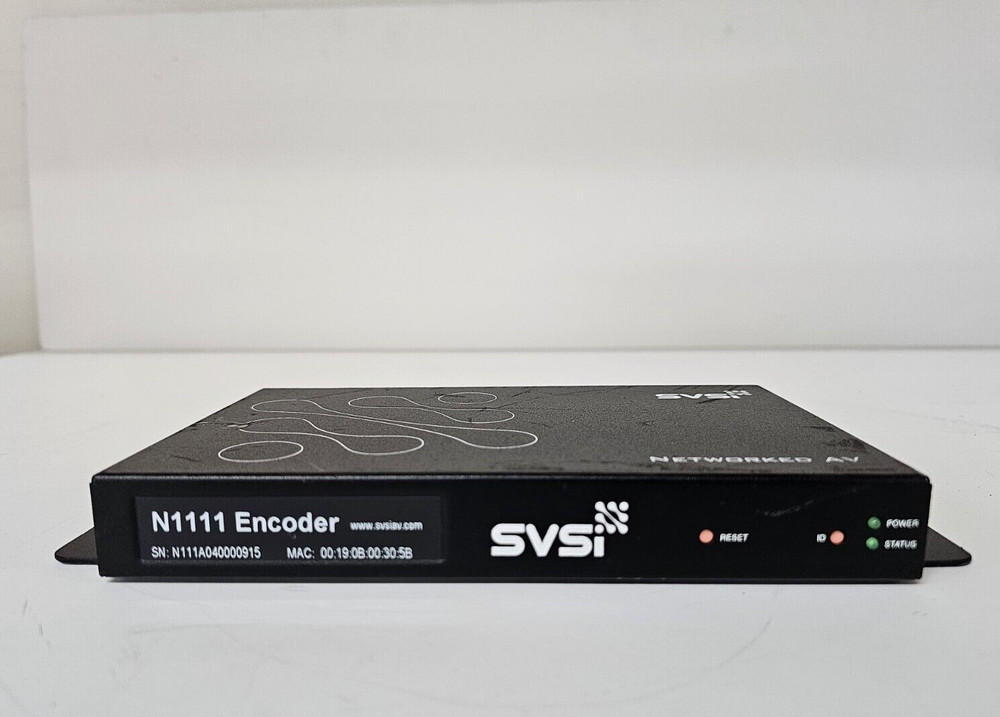 SVSI N1111 Encoder NETWORKED AV, Made in U.S.A  "TESTED"