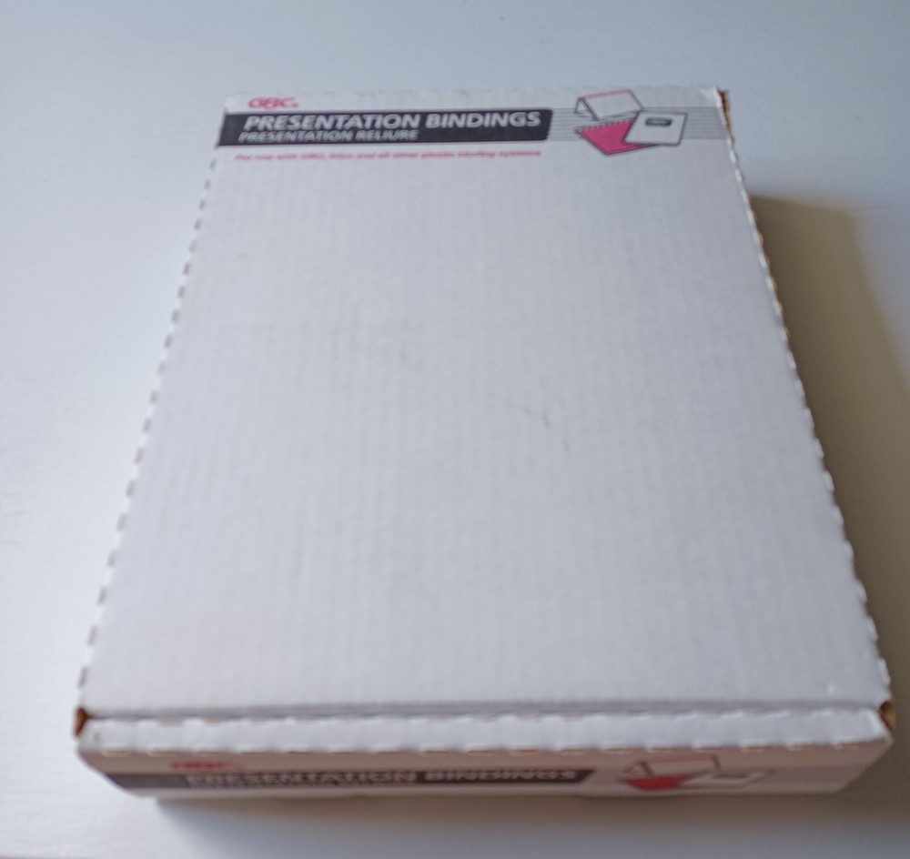 GBC Presentation Bindings 1/2in White 19 Ring Length 97pcs