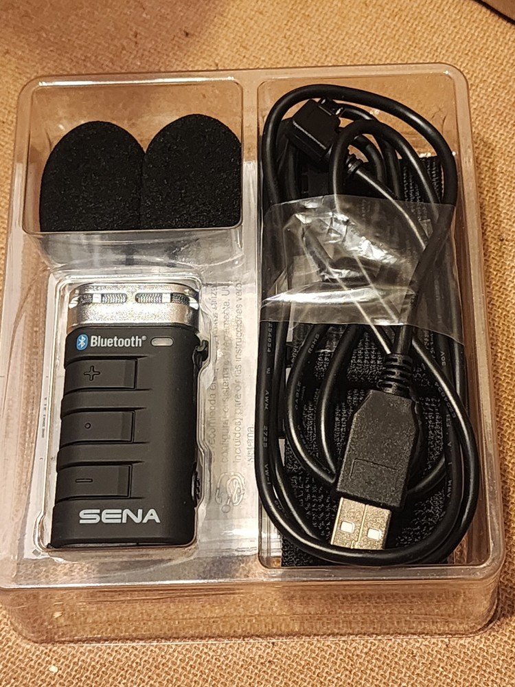 SENA Bluetooth Mic & Intercom Microphone BT10 01 Stereo Headset Music Sharing