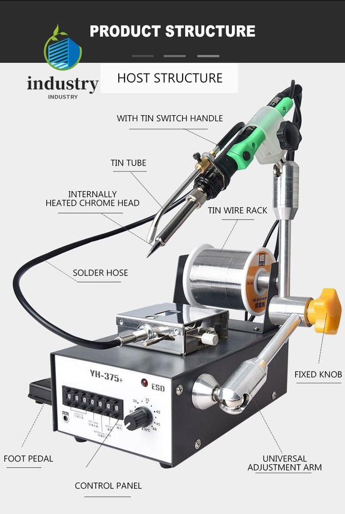 YH-375C Circuit Board Wick Welding Machine Automatic Soldering Machine