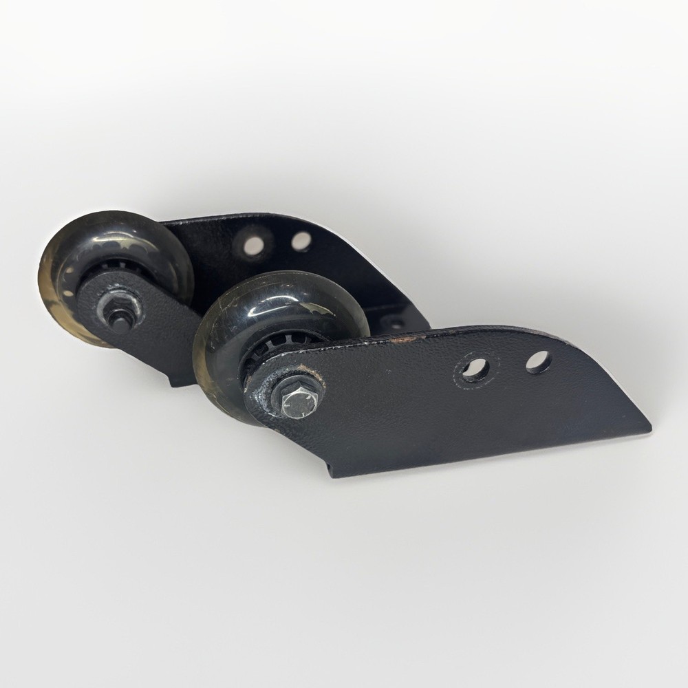 Hoveround Teknique XHD Front Anti-Tip Wheels & Footrest Mounting Brackets, Pair