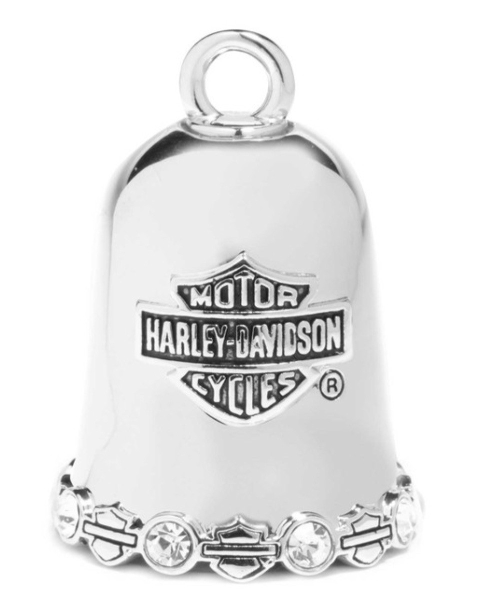 Harley Davidson Bling Bar & Shield Logo Edge Detail Ride Bell 34M00177