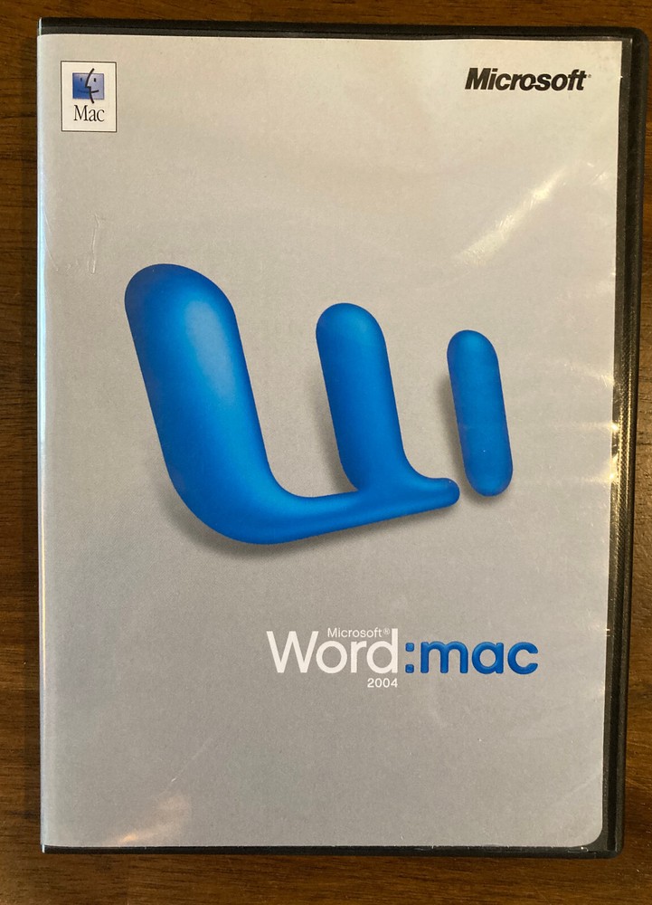 2004 Word for Mac CD - ***READ