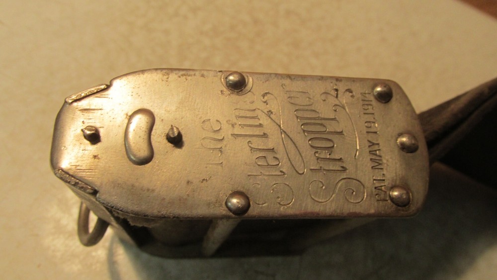 1914 Sterling Razor Stropper