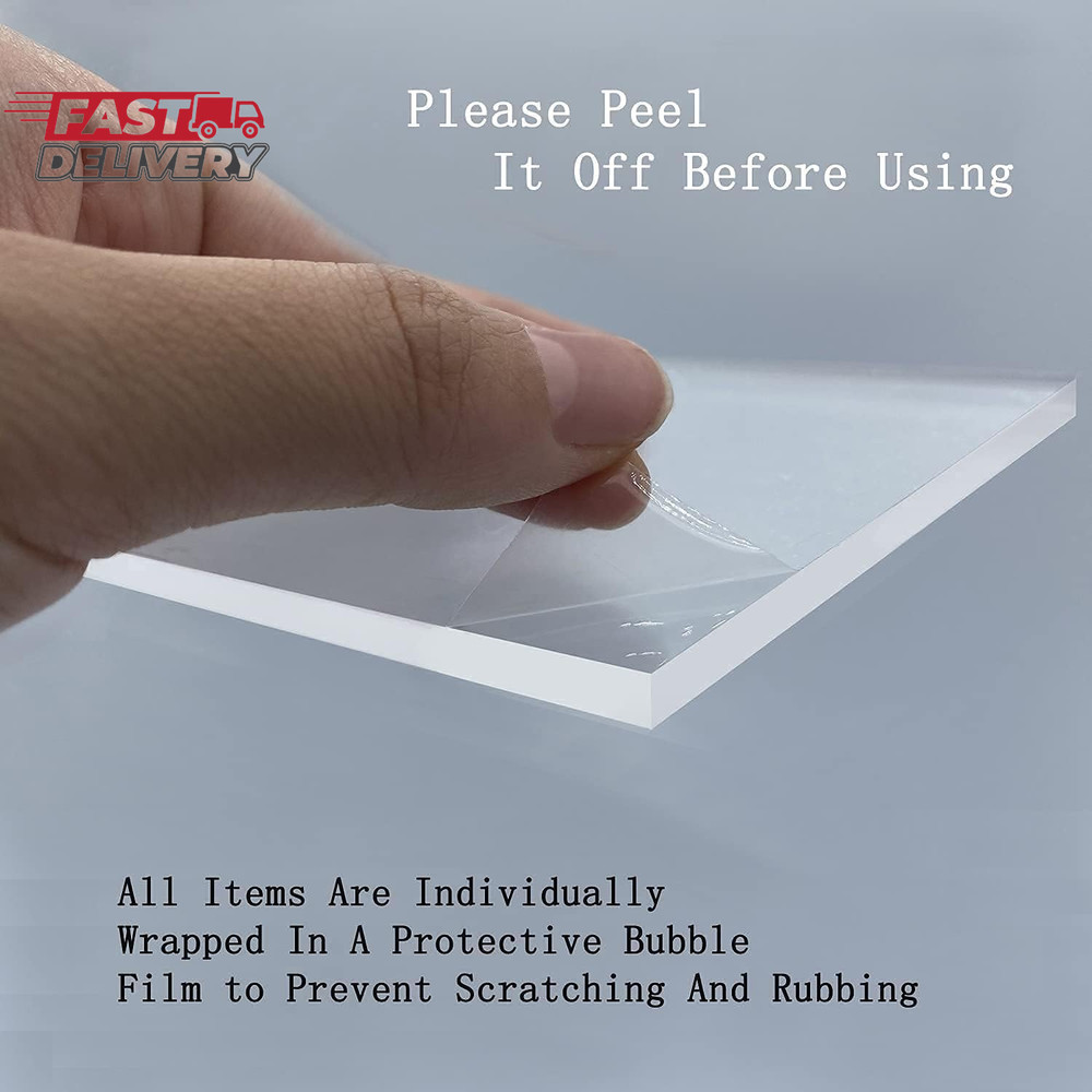 Acrylic Display Risers,Clear Display Risers Stand Small Mini Shelf 3 Tiered Cupc