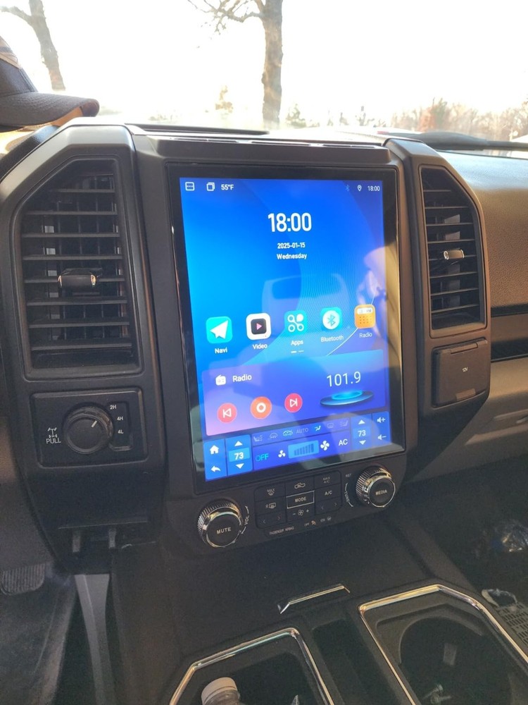 12.1" For Ford F150 2016-2021 Carplay Android 13 WiFi Car Stereo Radio GPS Navi