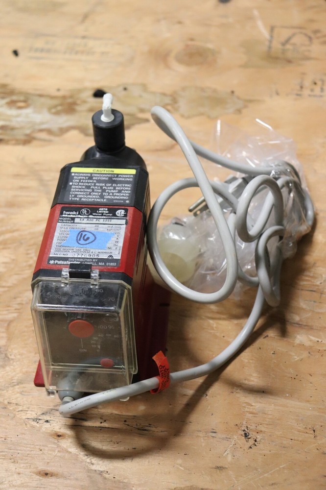 IWAKI EX-A10PC 115T METERING PUMP WORKING