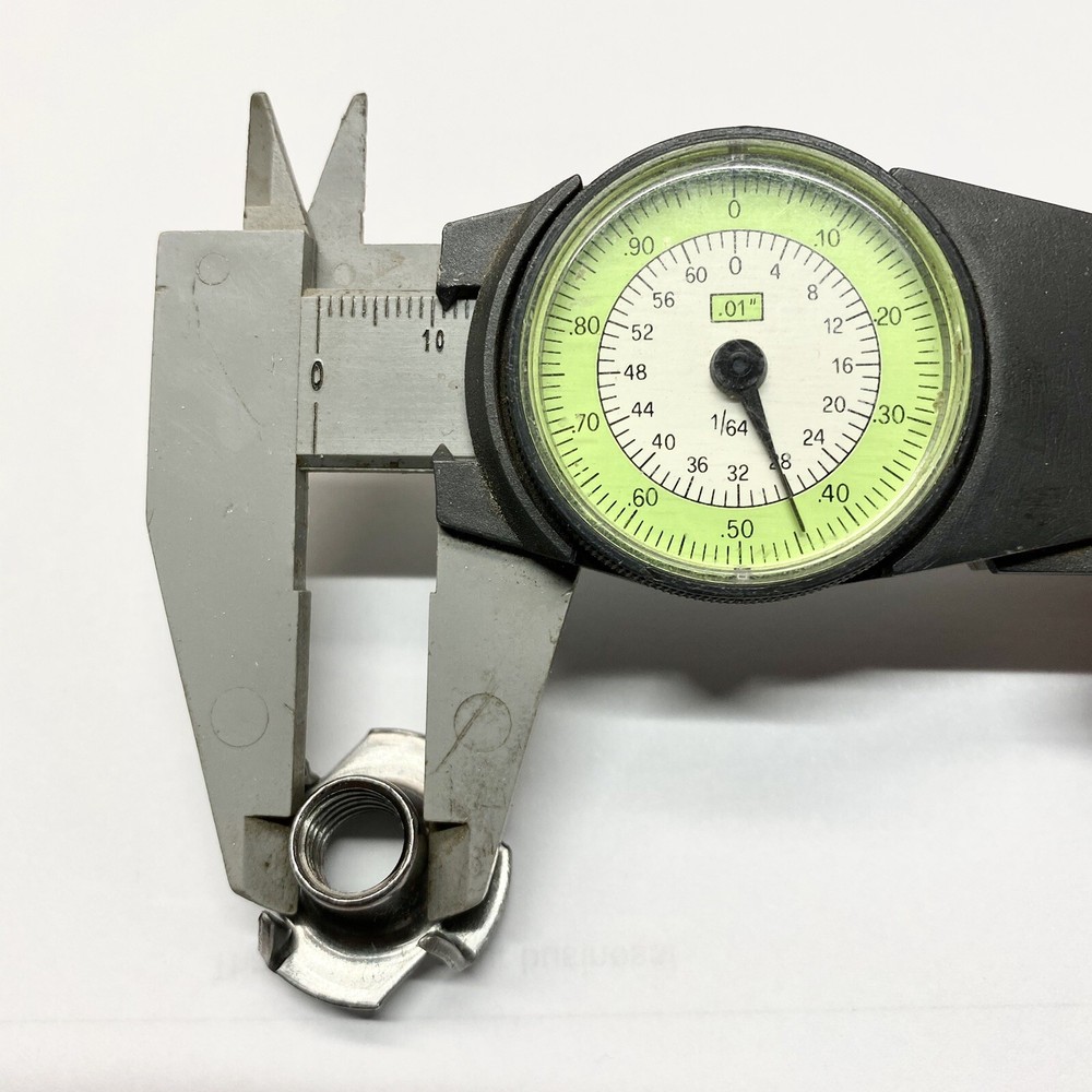 Quantity 10 3/8”-16tpi T nuts (tee) 4 prong