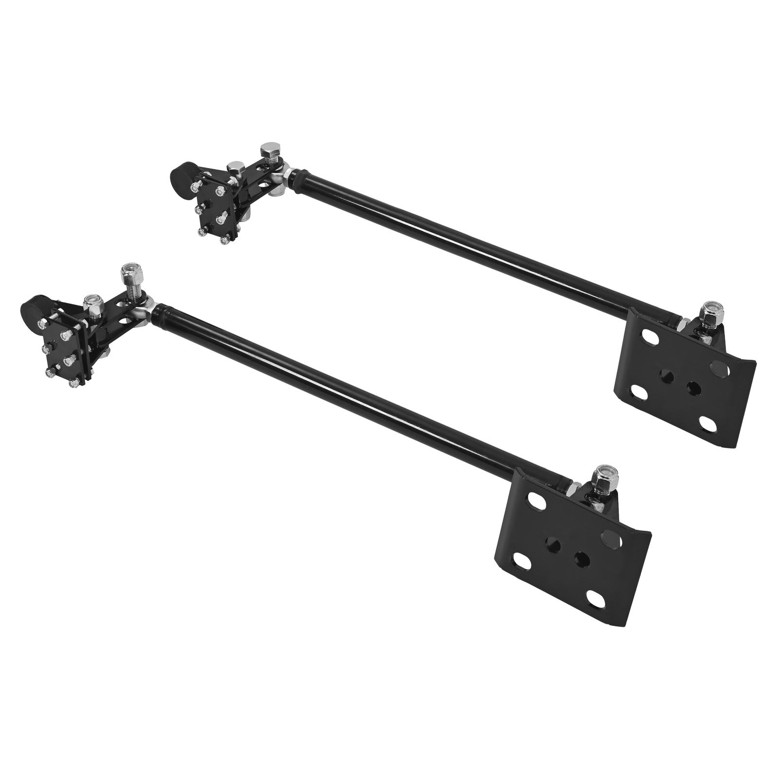 Black Truck Traction Bars For Chevy Silverado/GMC Sierra 1500 1988-2024