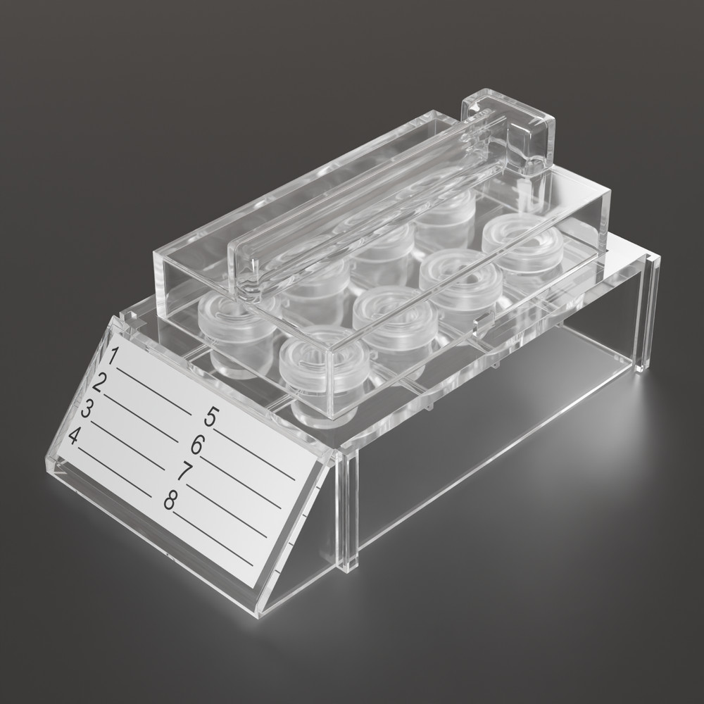 ALLERGY 8-VIAL TRANSLUCENT PLASTIC TRAY