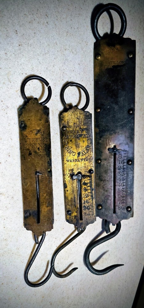 Antique Spring Balance Scales