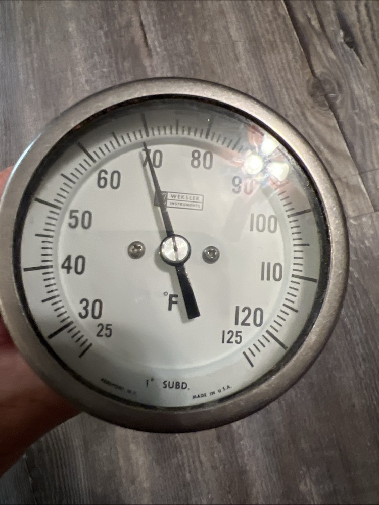 Weksler Shock Resistant Thermometer