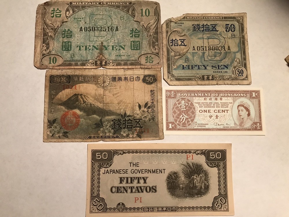 military payment certificate lot