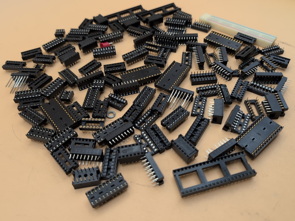 DIP IC Sockets Adapter Solder Type Socket (Qty 119)