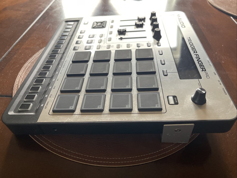 M-Audio Trigger Finger Pro - USB MIDI Controller - Tested WORKS - No Power Cord