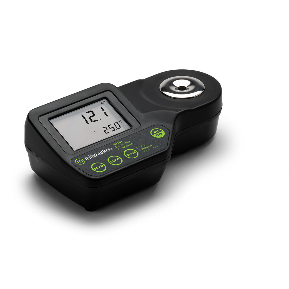 Milwaukee MA884 Digital Brix / Potential Alcohol Refractometer for Brewers
