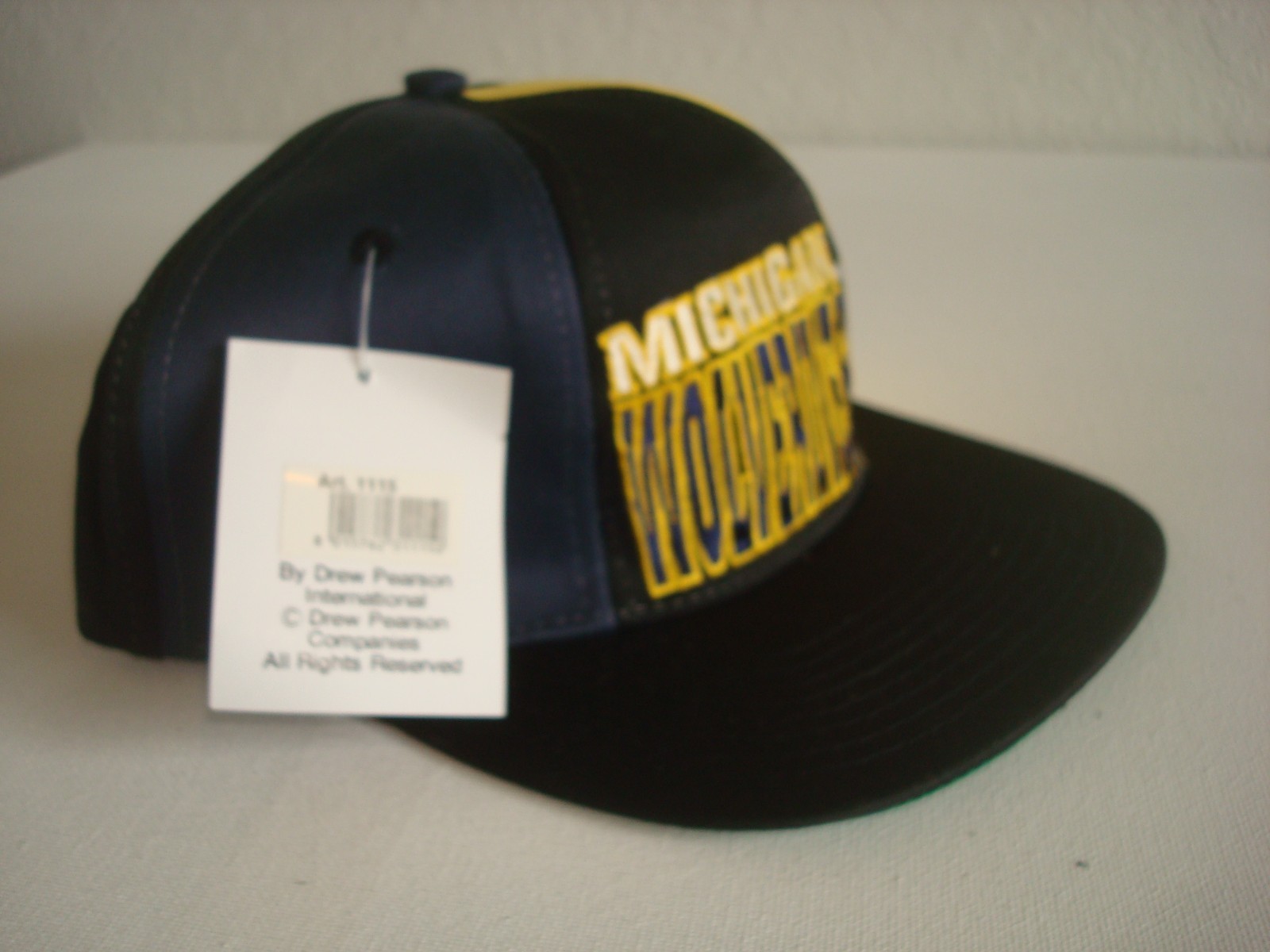 MICHIGAN WOLVERINES DREW PEARSON PINWHEEL 1993 CAP HAT 90S VINTAGE SNAPBACK M3