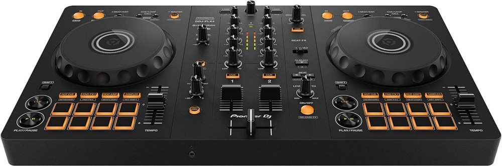 2-Channel DDJ- Controller - Mix Your Tracks with Professional Ease in Graphite