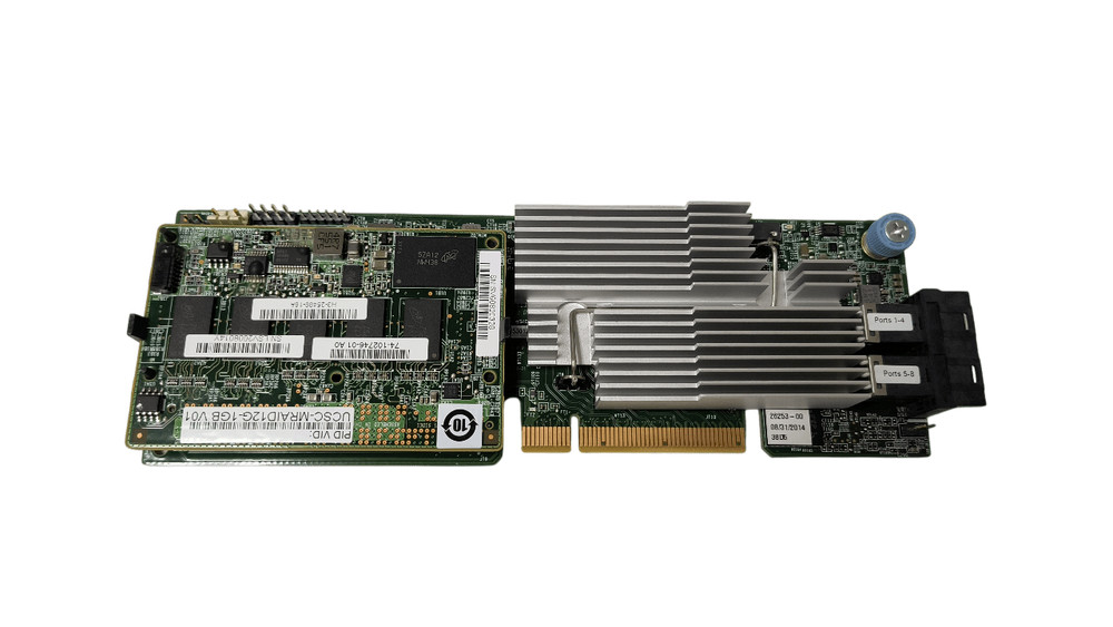 Cisco UCSC-MRAID12G 1GB SAS Raid Controller 74-12862-01 No Battery