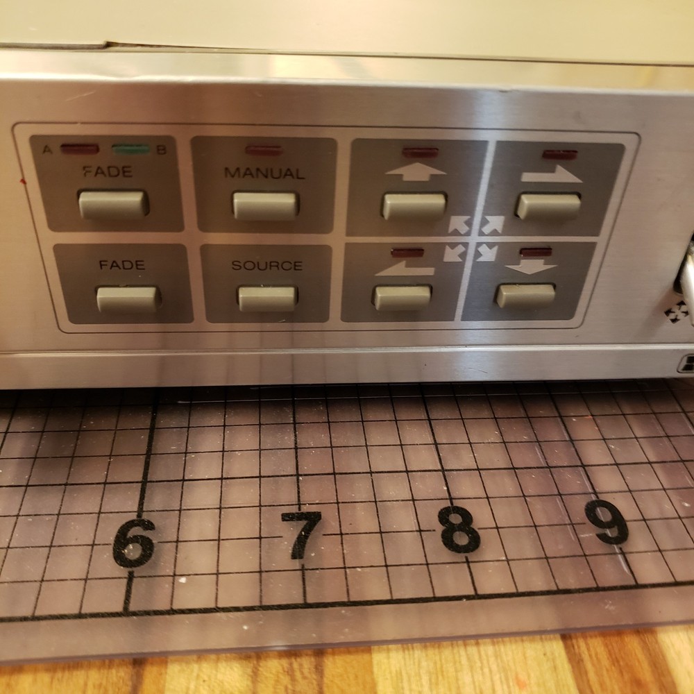 Archer 15-1274 Video Special Effects Switcher Analog POWERS ON, UNTESTED