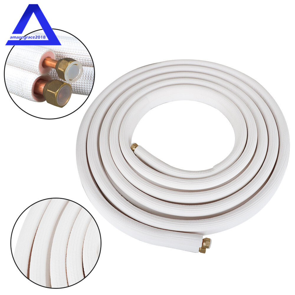 Install For Mini Split Heat Pump Systems 3/8 - 5/8 Dia. Three Length Options