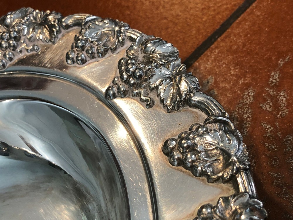 S & G Gump co Plated on Copper 5801 Covered Serving Dish, 12 1/2" x 9 3/4"