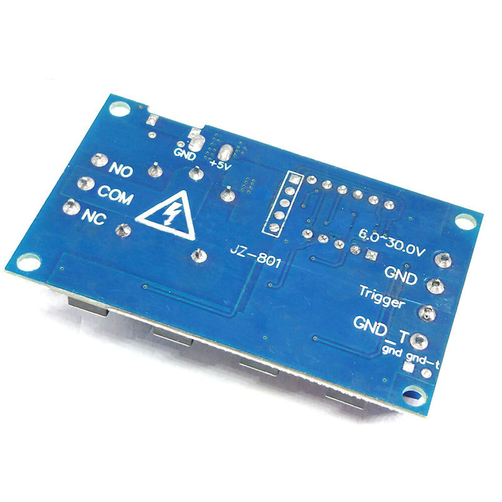 10Pcs DC 6-30V 1-Way Relay Module Power-off Trigger Delay Cycle Timer Switch US