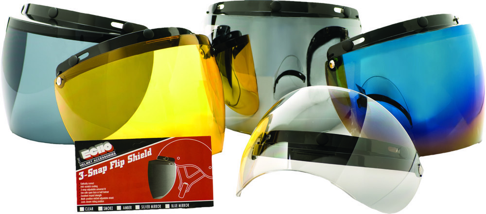 Echo 3-Snap Flip Shield (Amber)