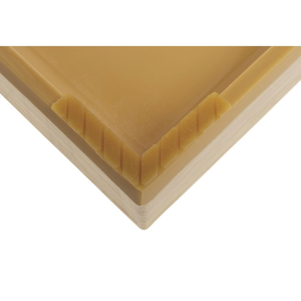 HUBERT® Butcher Block Melamine Replacement Top for Rectangular Riser - 20 1/2"L