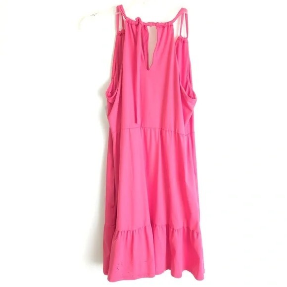 Tommy Bahama Women Dress Size Small Coral Pink Activewear Double Strap Spa