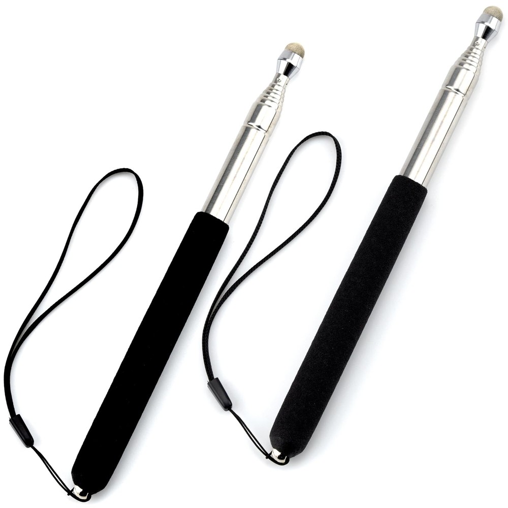 2 Pcs Telescopic Teachers Pointer, Extendable Pointer Stick, Mini Hand...