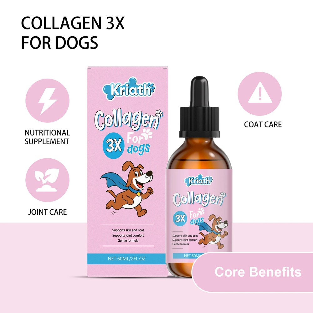Pet Collagen Drops Joint Support Mobility Supplement US