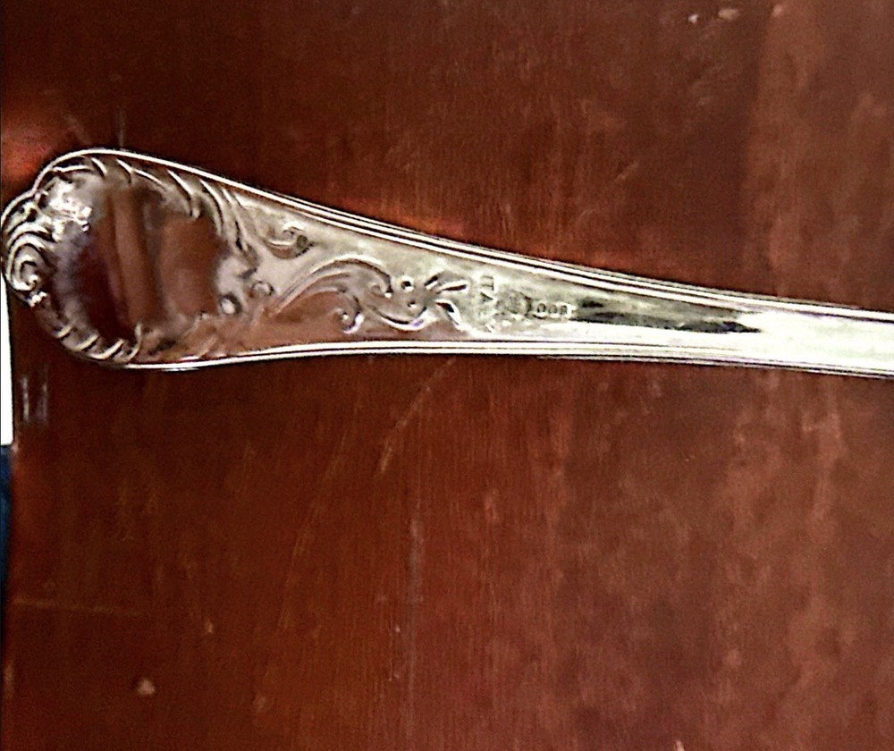 Italian 800 Silver Flatware Set – 27 Pieces – Approx. 1 Kilogram