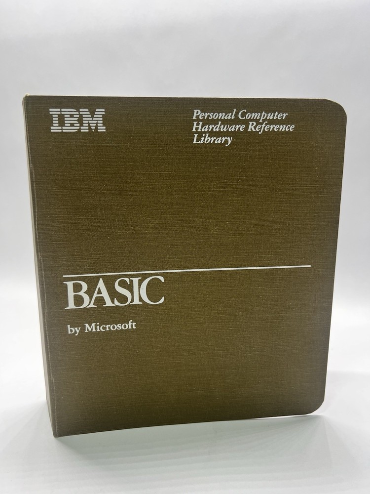 1982 IBM Personal Computer Hardware Reference Library Basic By Microsoft 6025010