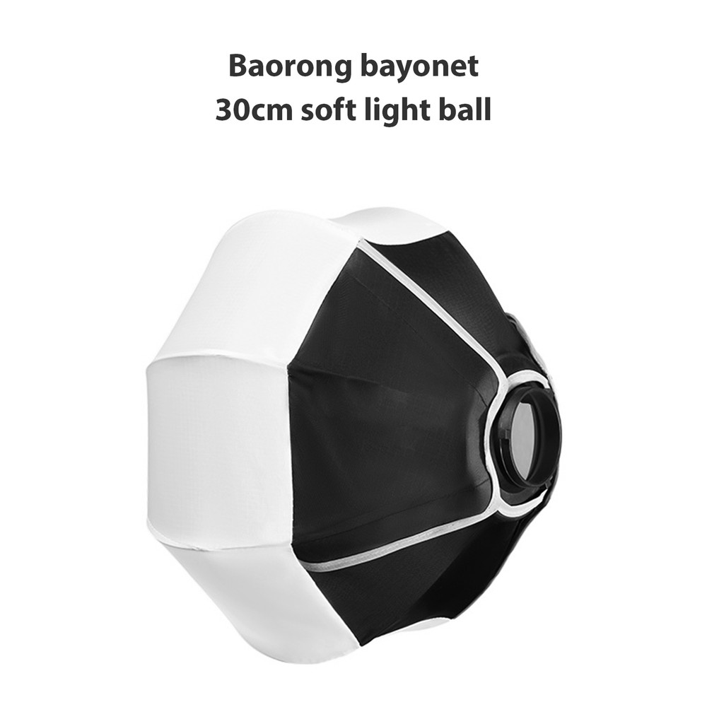 30 /11.8 inch Lantern Softbox Spherical Collapsible Soft Box Quick E5W9