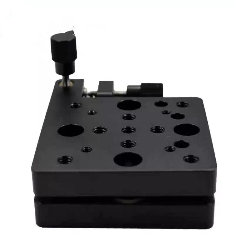 Optical Dual Axis Manual Tilting Table Precision Angle Displacement Stage new