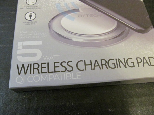 Bytech 5 Watt Wireless Charging Pad, QI Compatible