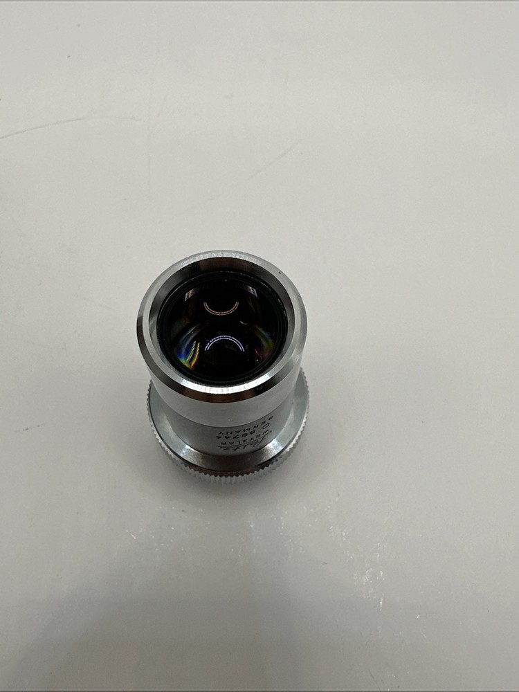 Leitz Wetzlar PL 2.5x /0.08 Microscope Objective Lens Germany 170/-