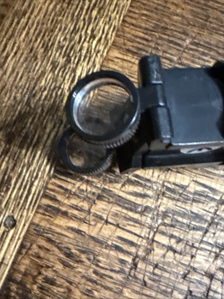 Vintage Pocket Multi-Function Compass Mirror Magnifying Fire Starter Scouts