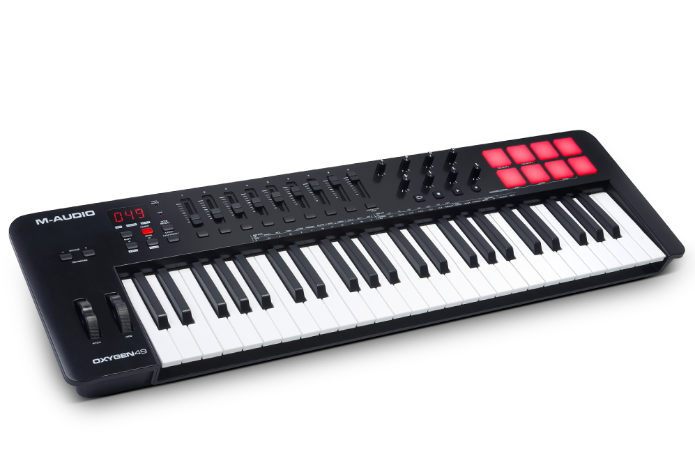 M-Audio Oxygen 49 MkV USB MIDI Controller with Smart Controls and Auto-Mapping