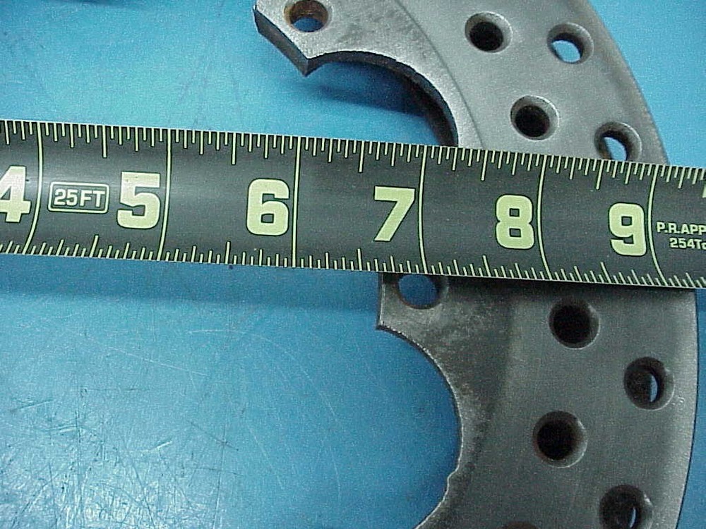 1 Winters Vented Brake Rotor with 8 Hole Bolt Pattern QQ