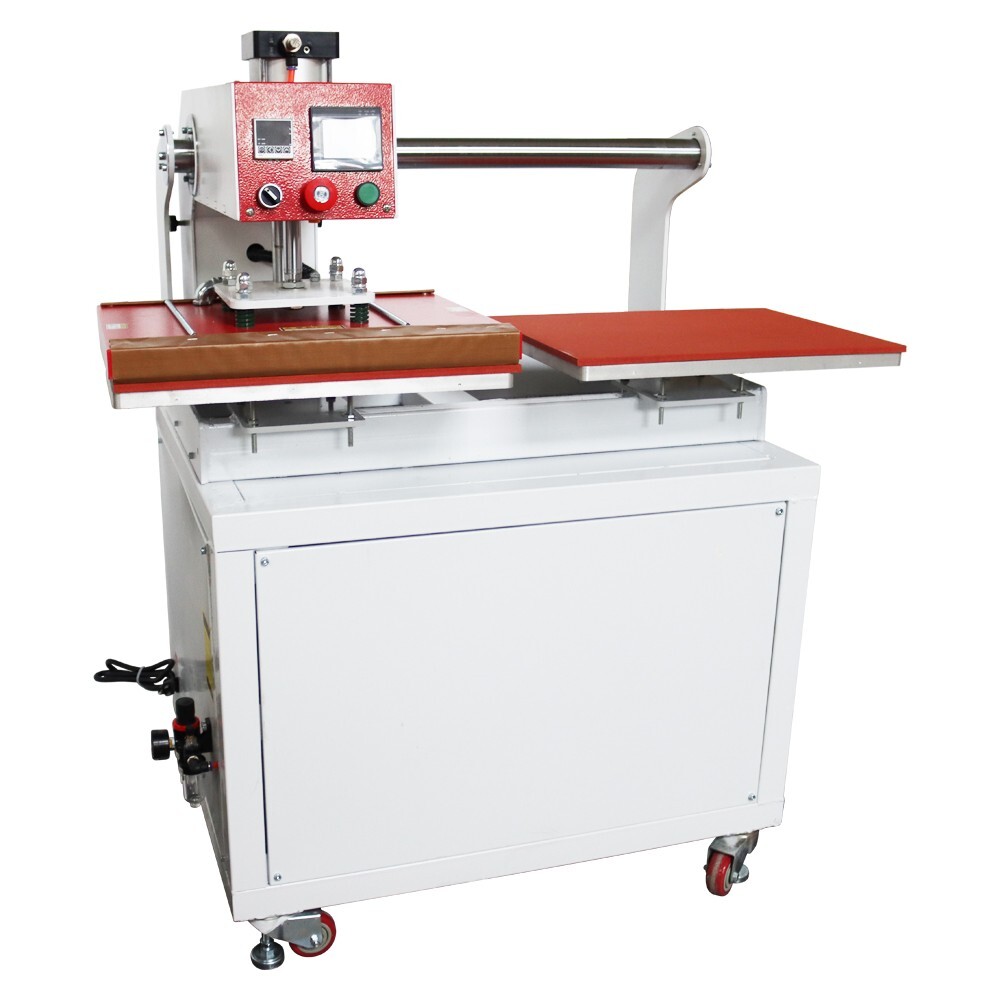 Full-automatic Double-position Heat Transfer Printing Machine Pneumatic 110V