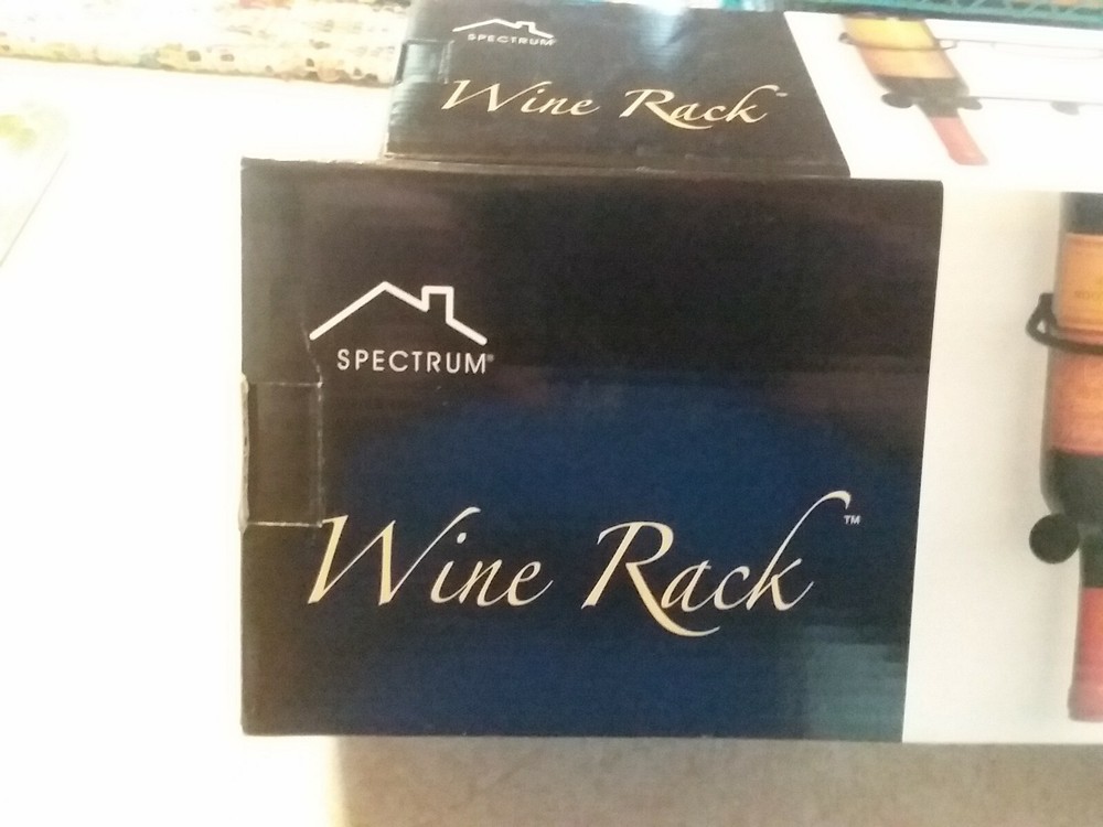 TWO Spectrum WINE RACKS; New... Never Opened
