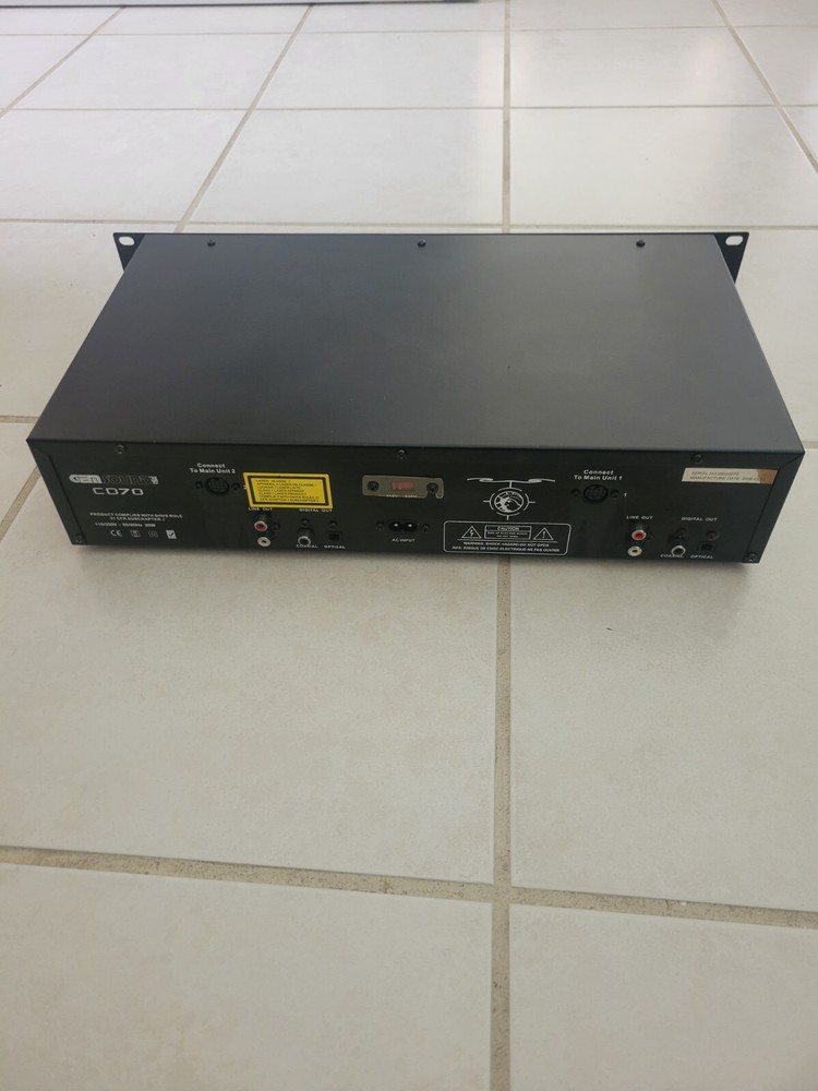Gem Sound CD70 New York - Mountable Dual CD Player