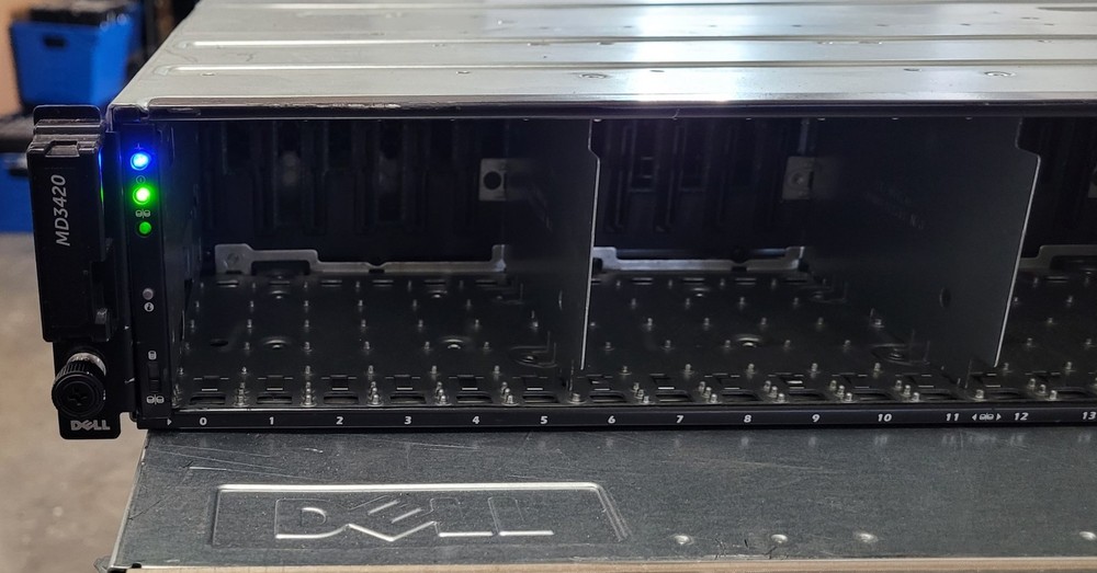 Dell PowerVault MD3420 - 2.5in 24 Drive Bay Mini - SAS Storage Array No HDDs