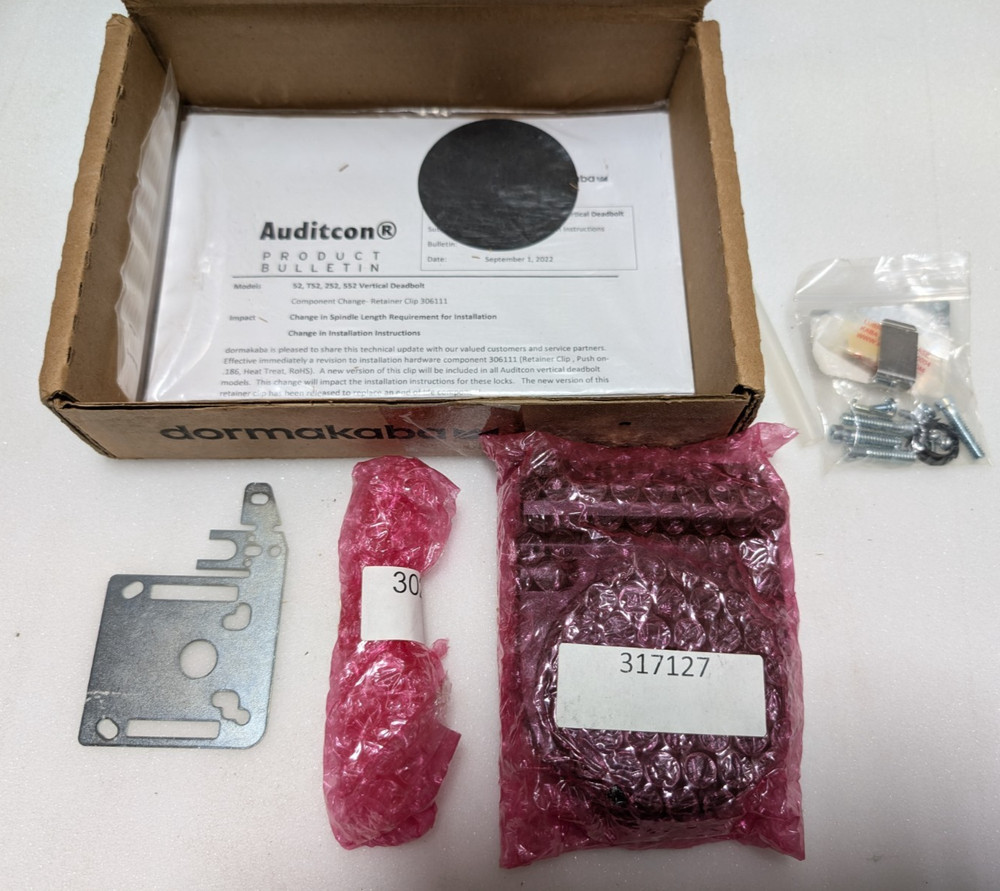 Dormakaba 252AVN20N5BEB1A High Security Electronic Lock Type 1